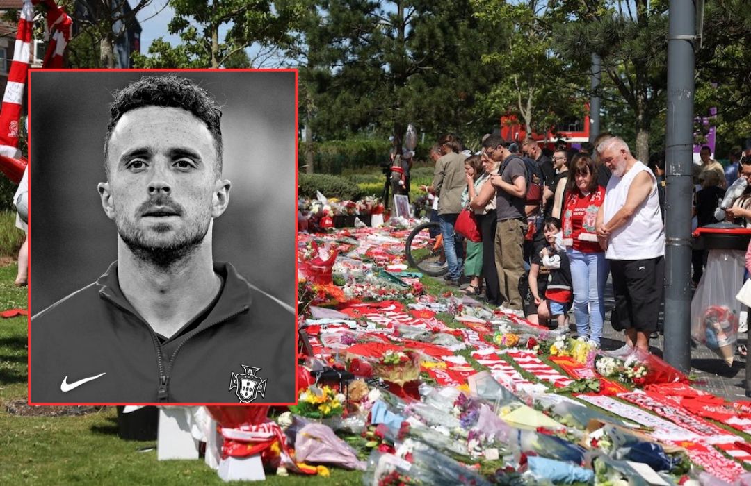 Homenaje Diago Jota- Anfield, Liverpool