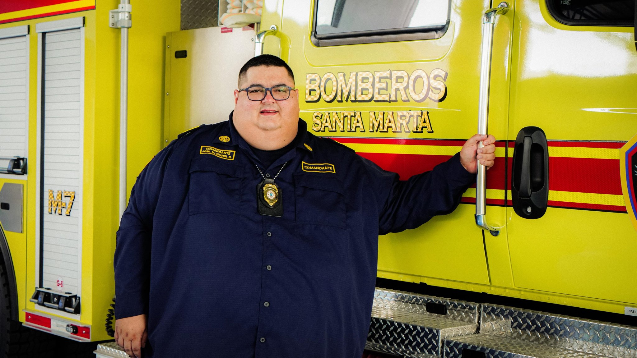 Falleció tras presentar quebrantos de salud el comandante de Bomberos voluntarios de Santa Marta, José Manuel Chaín