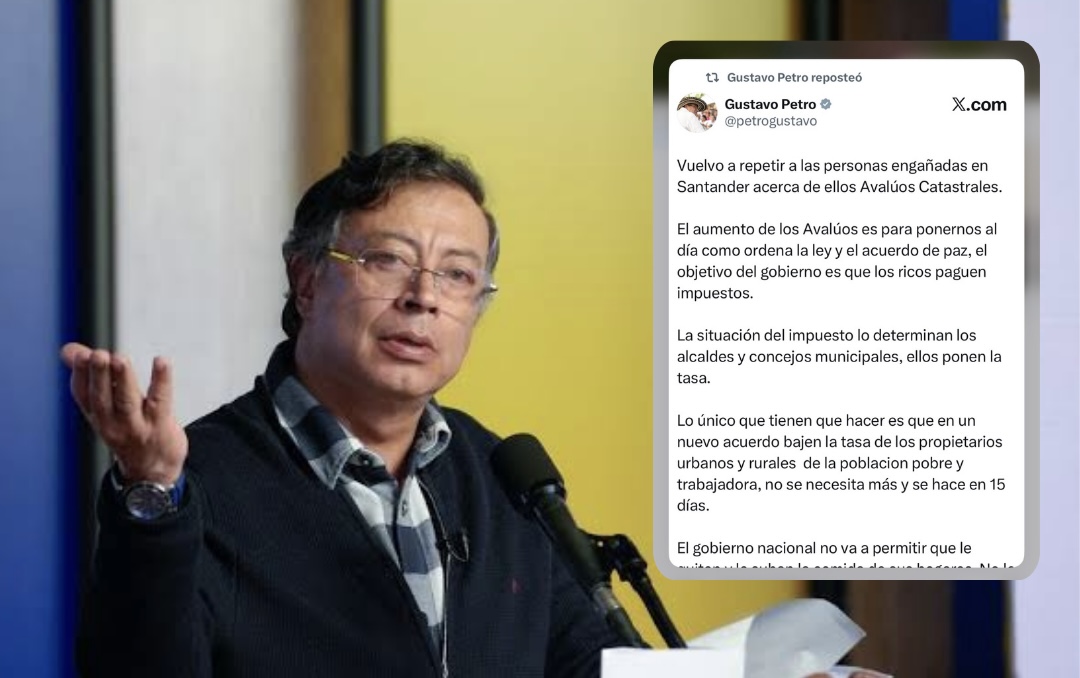 Petro lanzó ultimátum a alcaldes: deben bajar tasas del predial a población pobre o enfrentarán destitución inmediata por decreto
