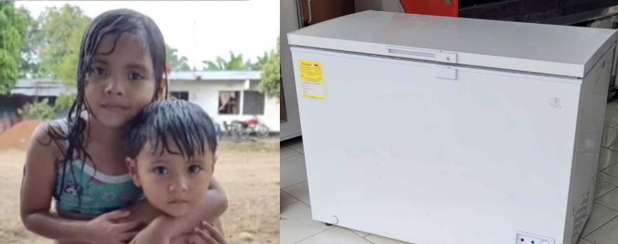 Padres se ausentaron veinte minutos y sus hijos murieron asfixiados dentro de un congelador mientras jugaban en Vista Hermosa, Meta