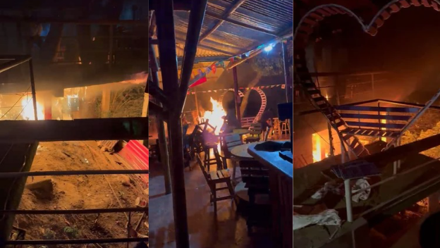 El famoso mirador de Minca en Santa Marta estuvo a punto de desaparecer por un incendio