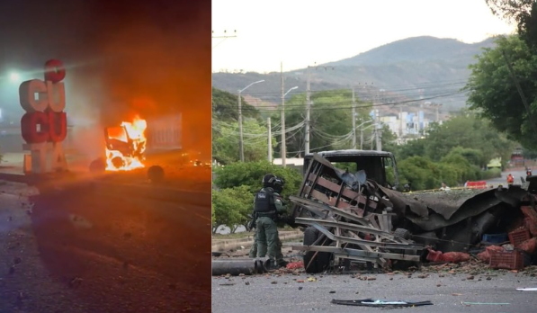 Atentado del ELN contra el comando de Policía en Cúcuta dejó cerca de 11 uniformados heridos