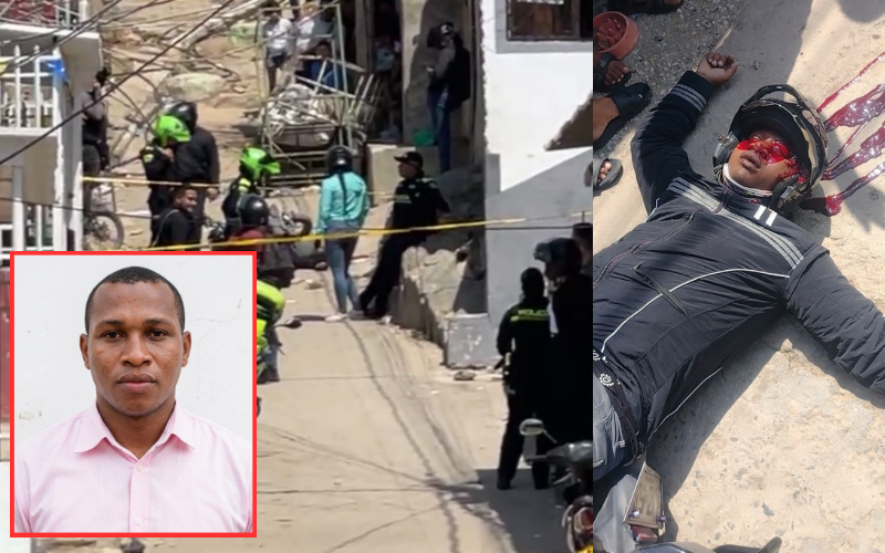 Hombres armados asesinan a un mototaxista en el barrio María Eugenia al sur de Santa Marta